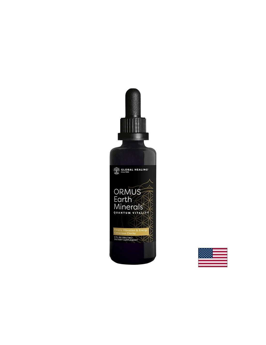 For a clear mind, clear consciousness and peace of mind - Ormus Earth Minerals™, drops 59.2 ml - Nutra Best Europe