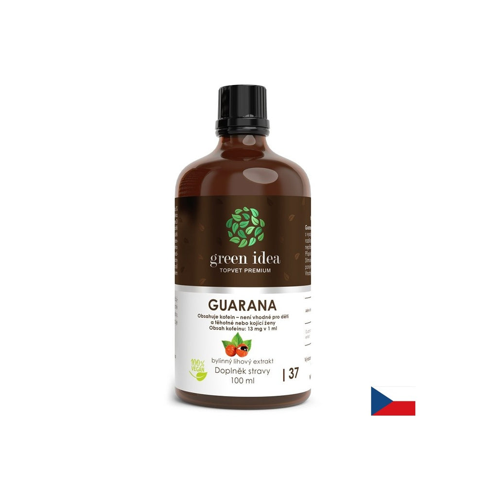 For weight loss and energy - Guarana, 100 ml tincture - Nutra Best Europe