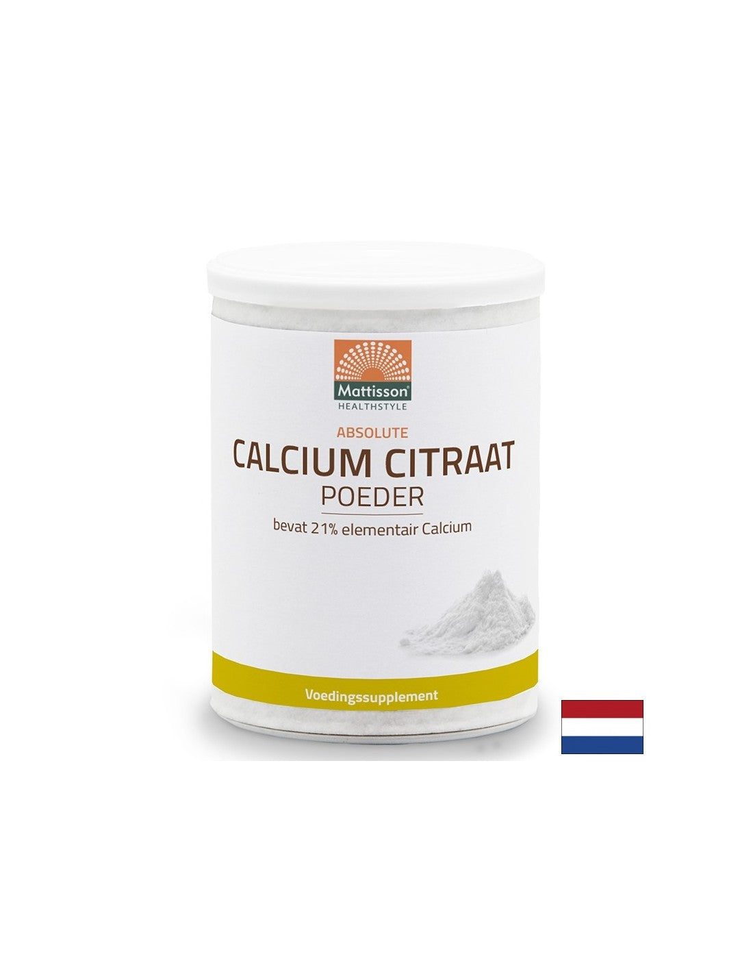 For healthy bones - Calcium (citrate), 125 g powder - Nutra Best Europe