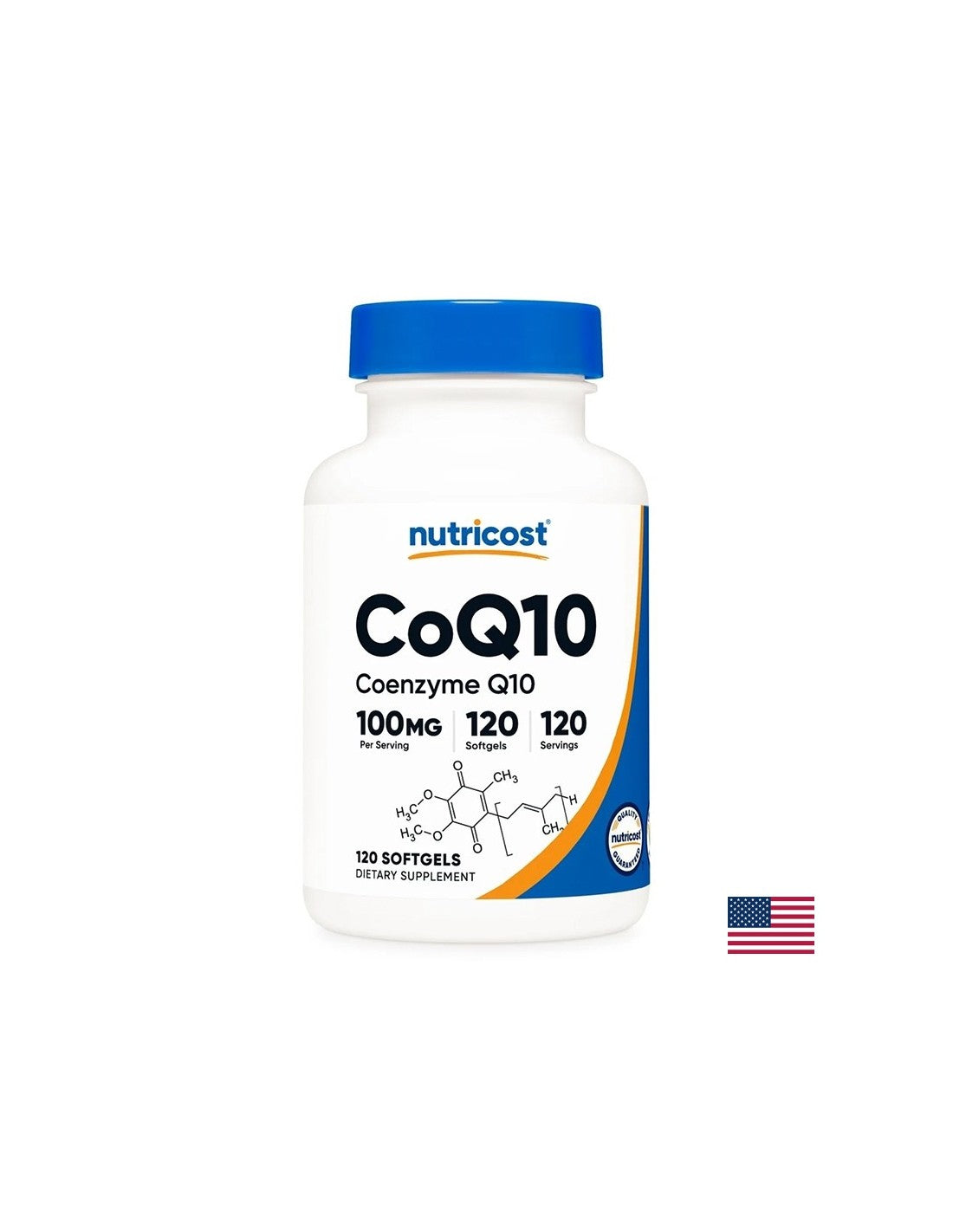 For a healthy heart and energy - Coenzyme Q10, 120 softgel capsules - Nutra Best Europe