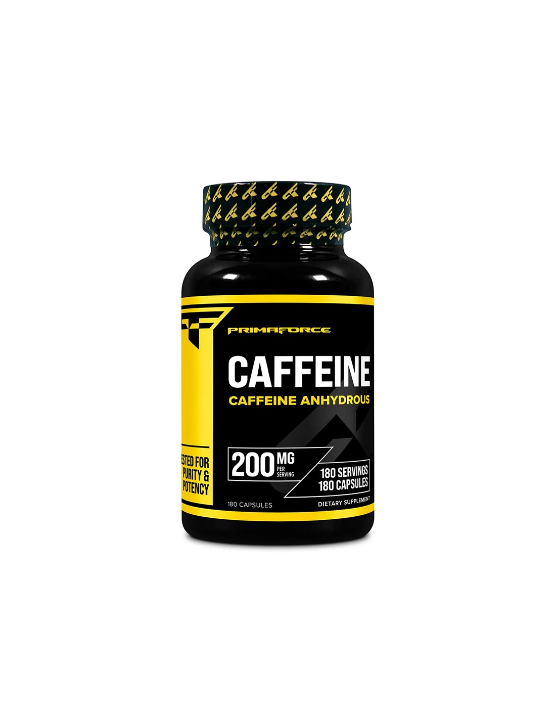 Healthy weight loss - Caffeine, 200 mg x 180 capsules - Nutra Best Europe