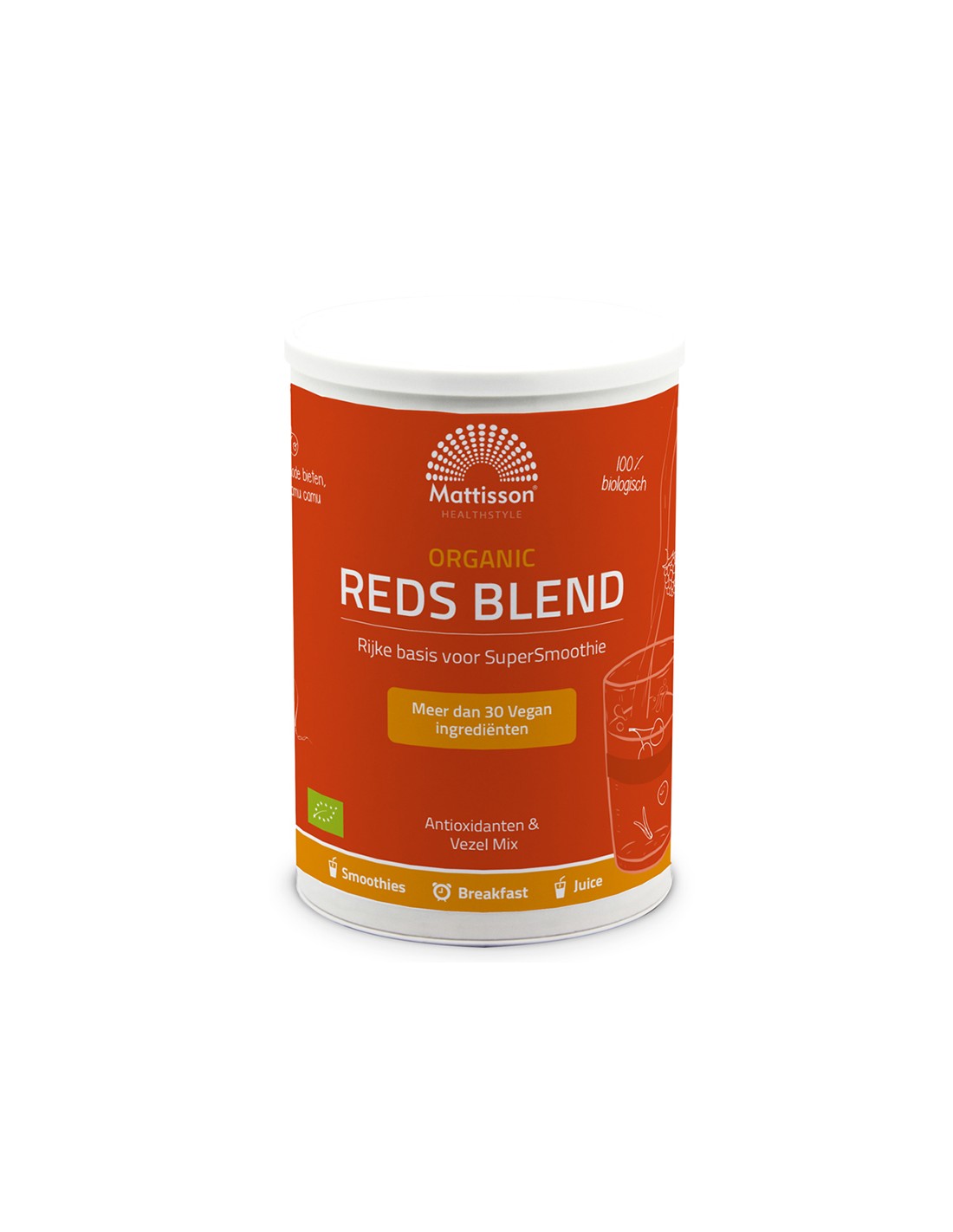 Vegetable-fruit mixture for smoothies Bio, 400 g - Nutra Best Europe