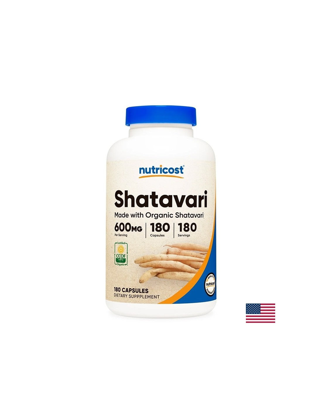 Women's Health - Shatavari (root), 600 mg x 180 capsules - Nutra Best Europe
