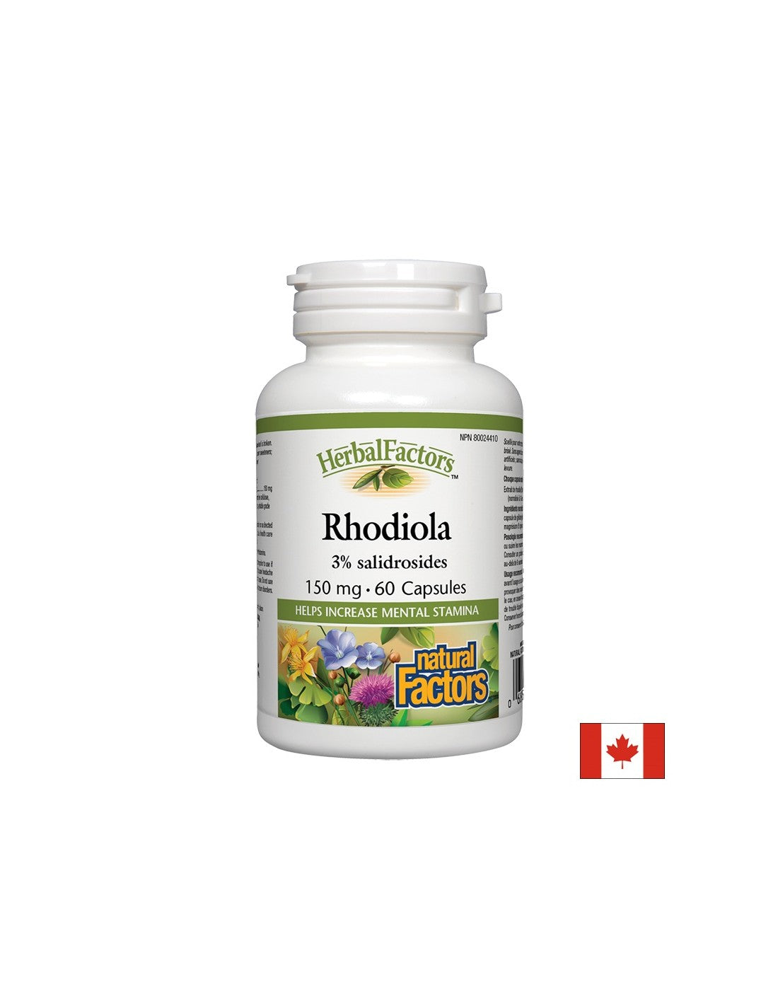 Rhodiola 150 mg - 60 capsules - Nutra Best Europe