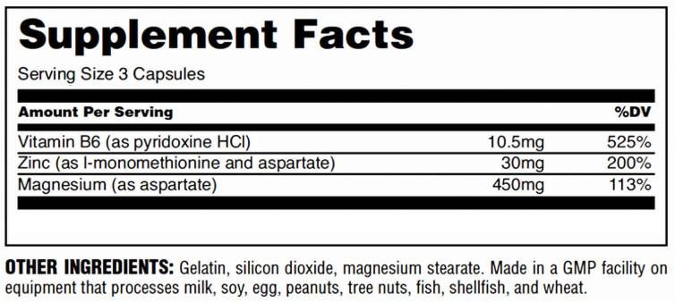 ZMA Pro - 90 capsules - Nutra Best Europe