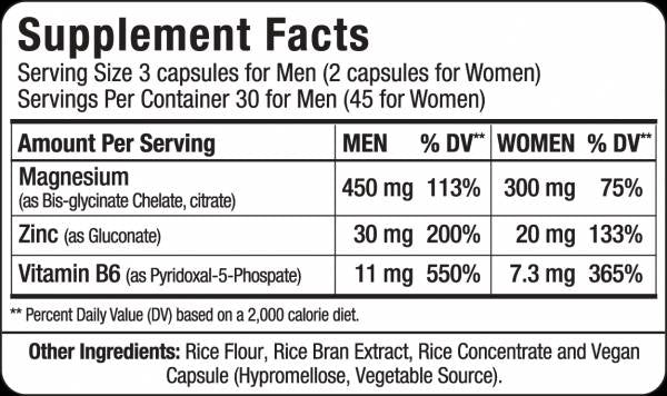 ZMX Advanced / ZMA - 90 capsules - Nutra Best Europe