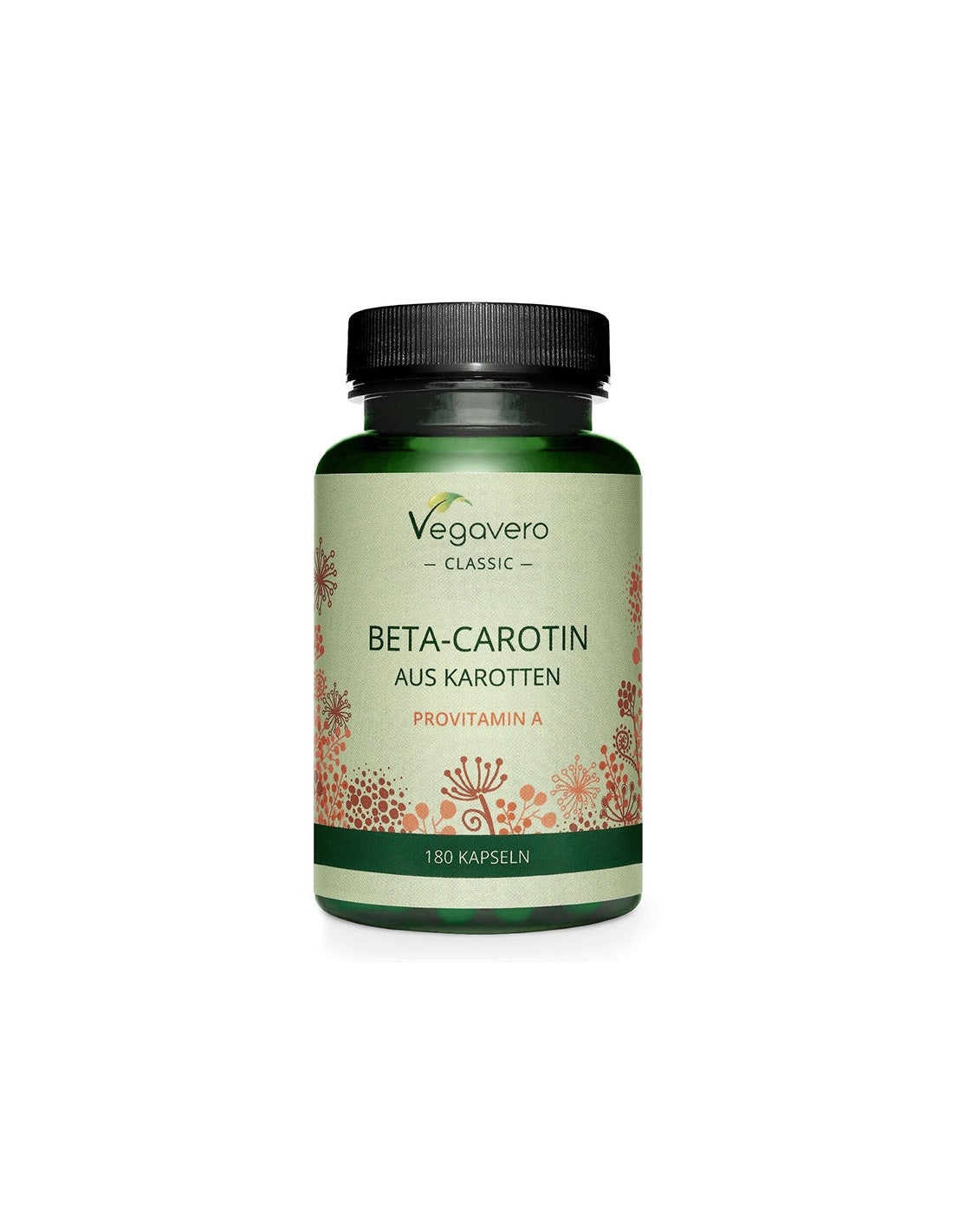 Vision - Beta Carotene, 180 capsules - Nutra Best Europe