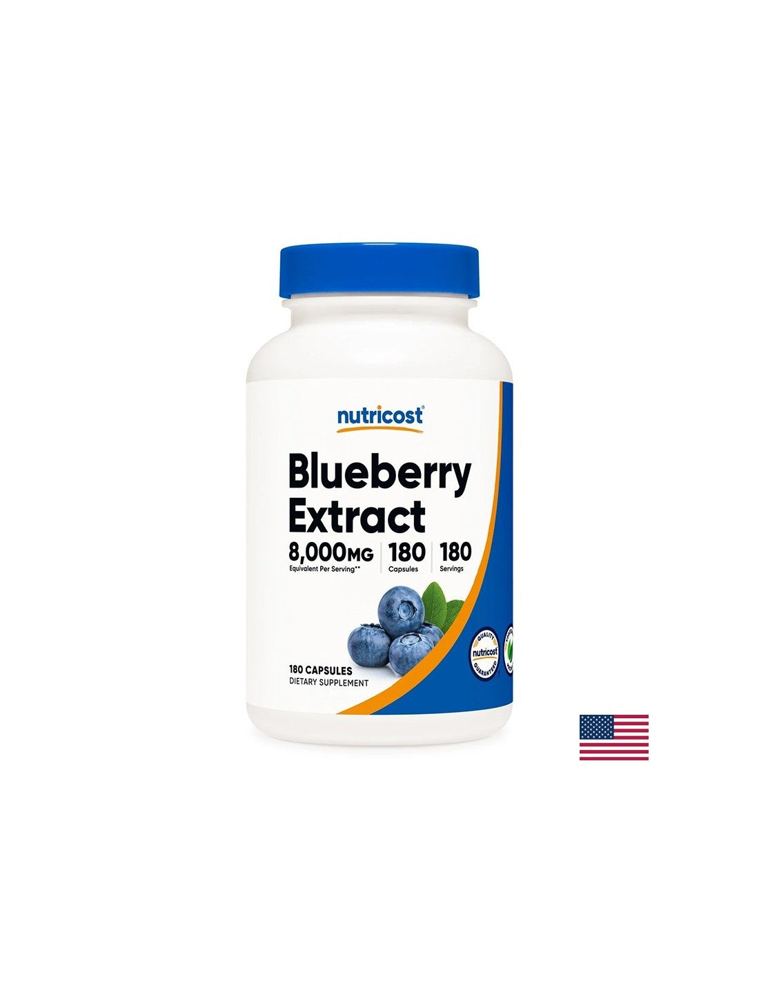 Vision - Blueberry, 180 capsules - Nutra Best Europe