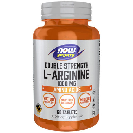 L-Arginine 1000 mg / Double Strength - 60 Tablets - Nutra Best Europe