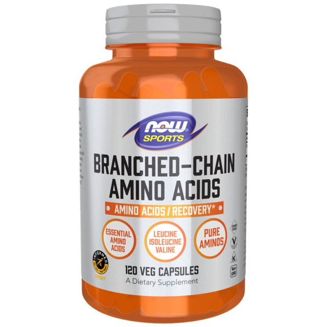 Branched Chain Amino Acids / BCAA - 120 capsules - Nutra Best Europe