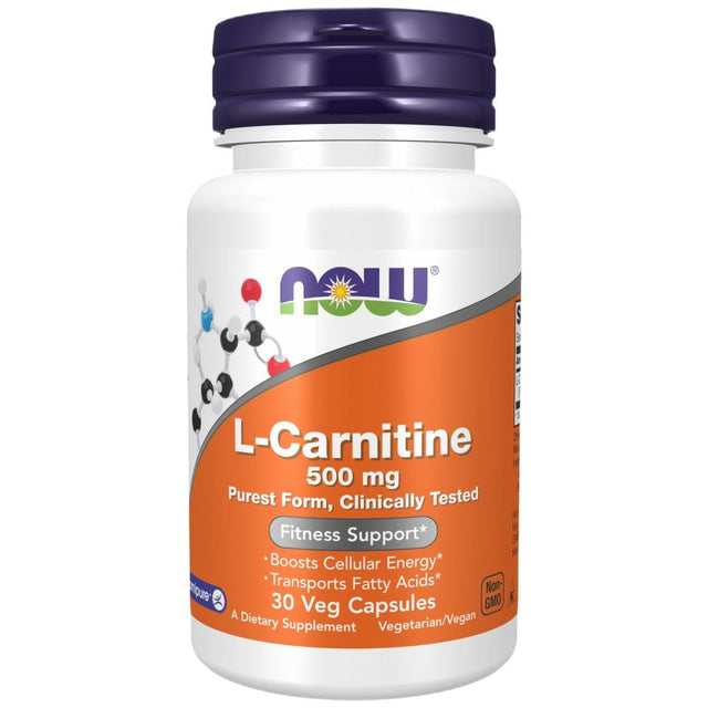 L-Carnitine 500 mg | Carnipure® - 30 capsules - Nutra Best Europe