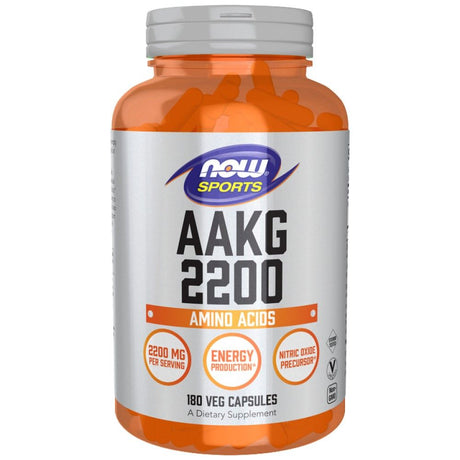 AAKG 2200 550 mg - 180 capsules - Nutra Best Europe