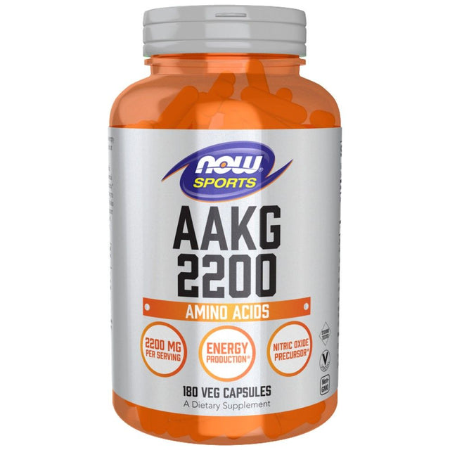 AAKG 2200 550 mg - 180 capsules - Nutra Best Europe