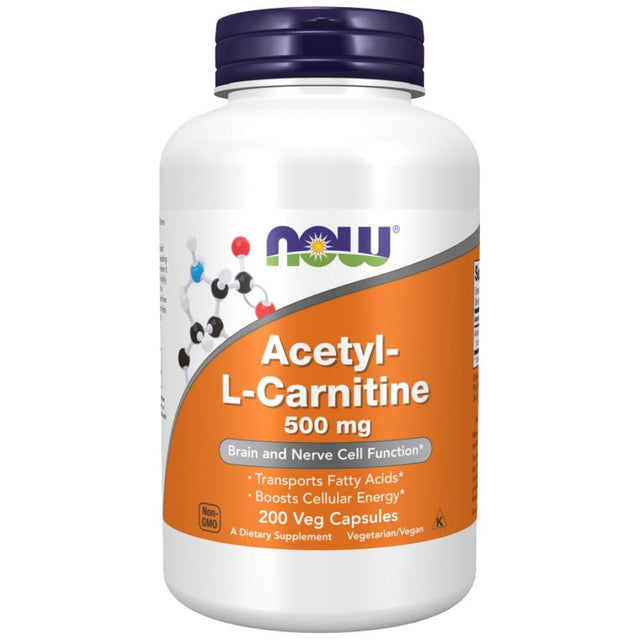 Acetyl L-Carnitine - 200 capsules - Nutra Best Europe