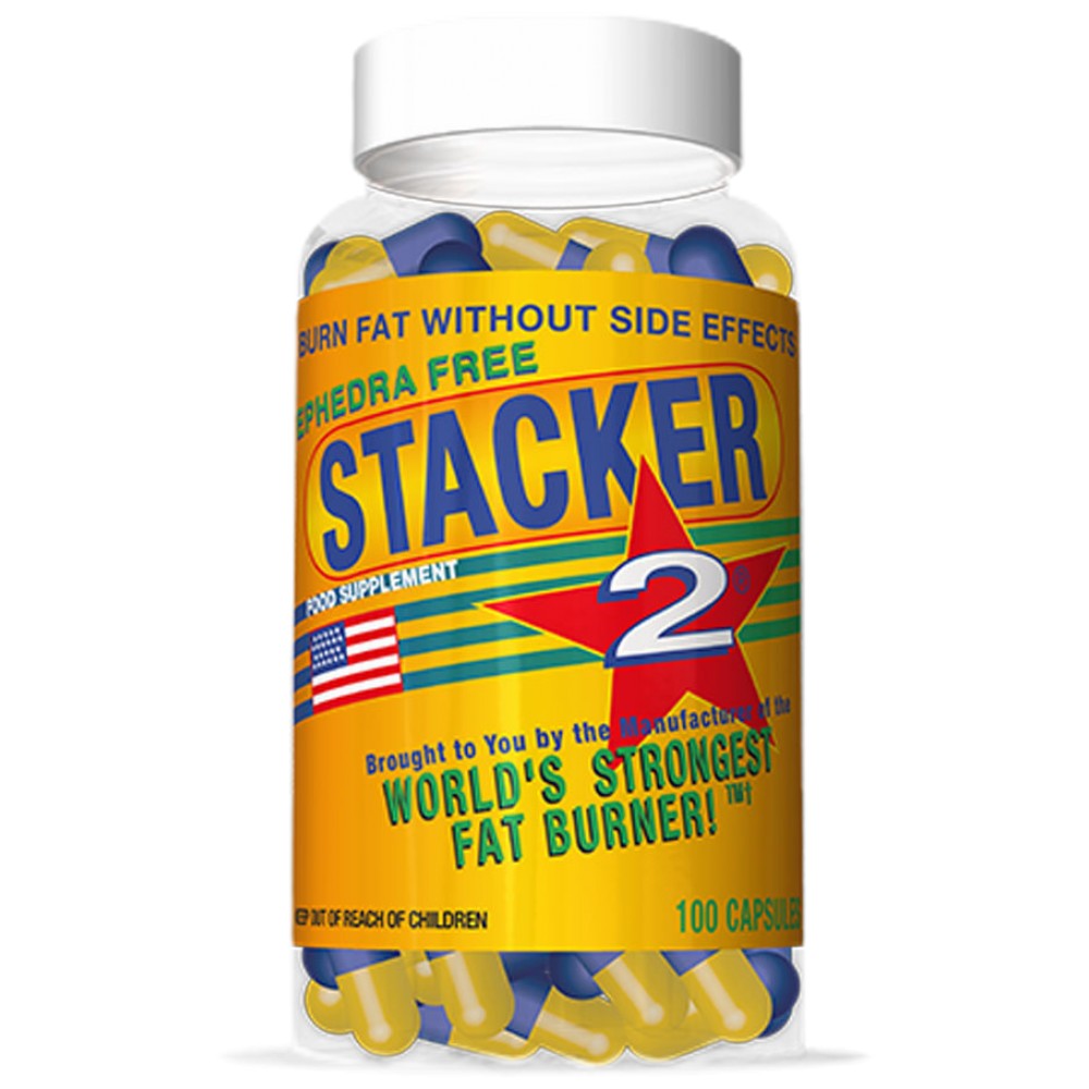 STACKER 2 - 100 capsules - Nutra Best Europe