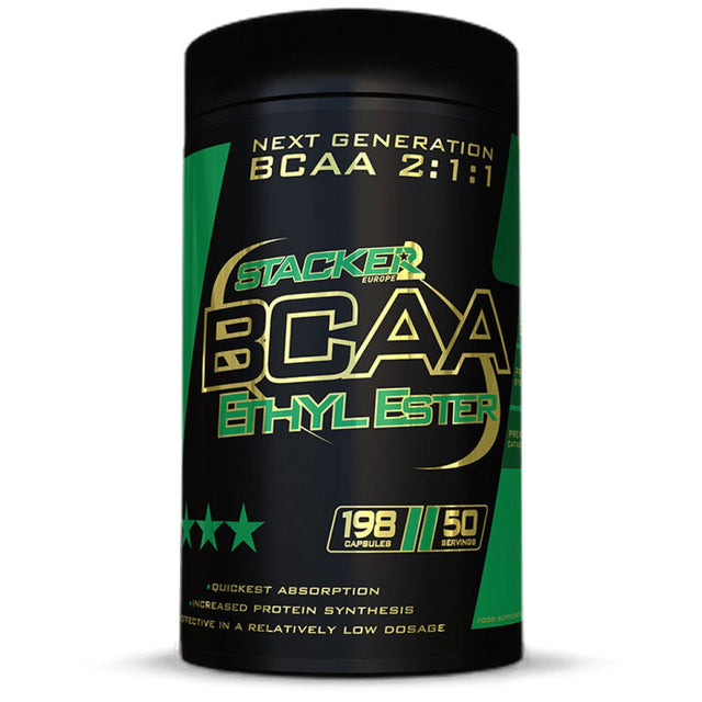 BCAA ETHYL ESTER - 198 capsules - Nutra Best Europe