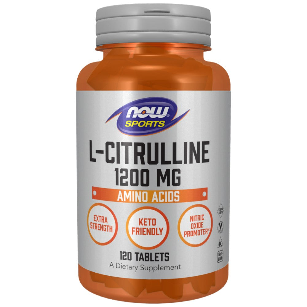 L-Citrulline 1200 mg | Extra Strength - 120 Tablets - Nutra Best Europe
