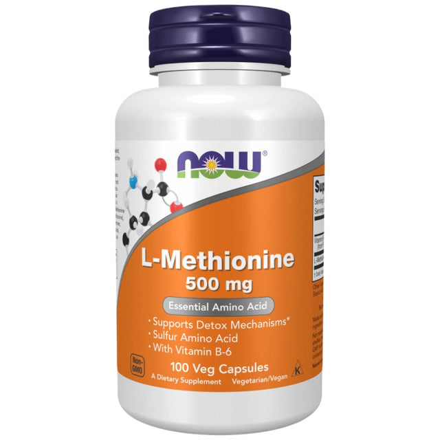 L-Methionine - 100 capsules - Nutra Best Europe