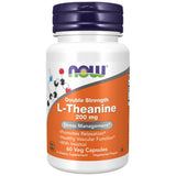 L-Theanine 200 mg / Double Strength - 120 capsules - Nutra Best Europe