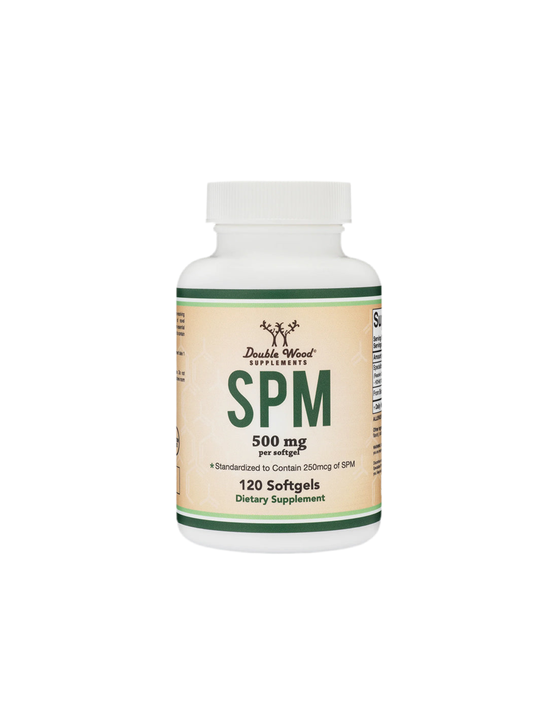 SPM 500 mg - 120 Gel capsules - Nutra Best Europe
