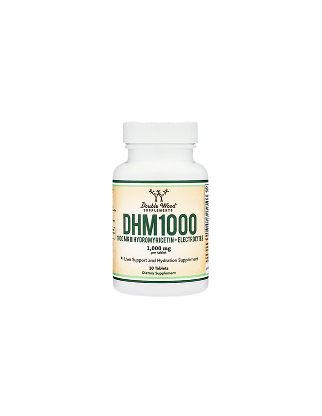 Dihydromyricetin + Electrolytes/ Dihydromyricetin + electrolytes, 30 tablets Double Wood - Nutra Best Europe