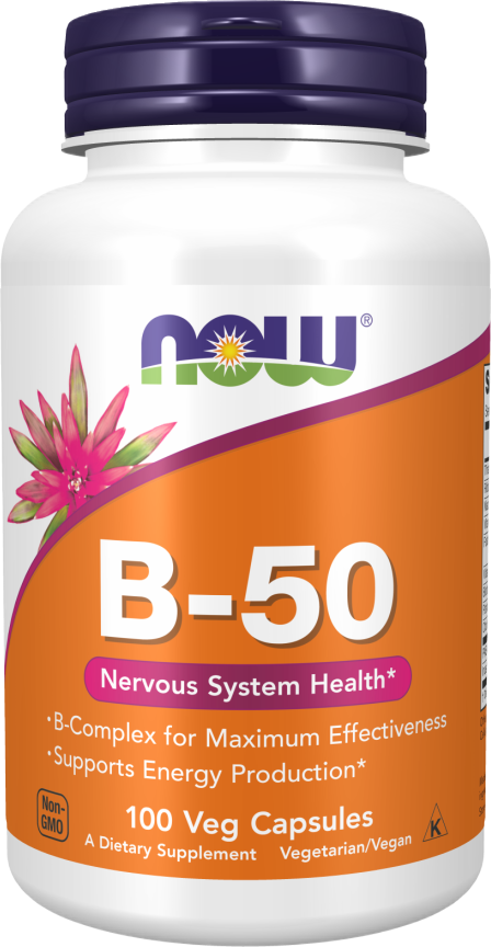 Vitamin B-50 [100 Capsules, 100 Doses] - Nutra Best Europe