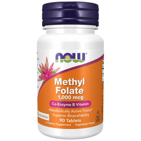 Methyl Folate 1000 mcg - 90 Tablets - Nutra Best Europe