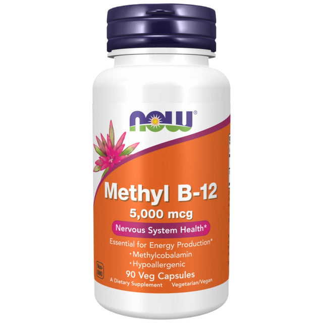 Methyl B-12 5000 mcg - 90 capsules - Nutra Best Europe