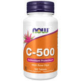 Vitamin C-500 with Rose Hips - 250 Tablets - Nutra Best Europe