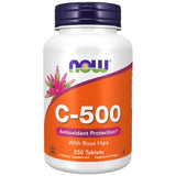 Vitamin C-500 with Rose Hips - 250 Tablets - Nutra Best Europe