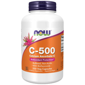Vitamin C-500 | Calcium Ascorbate-C - 250 capsules - Nutra Best Europe