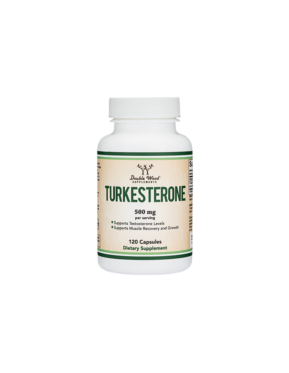 Turkesteron, 500 mg, 120 capsules Double Wood - Nutra Best Europe