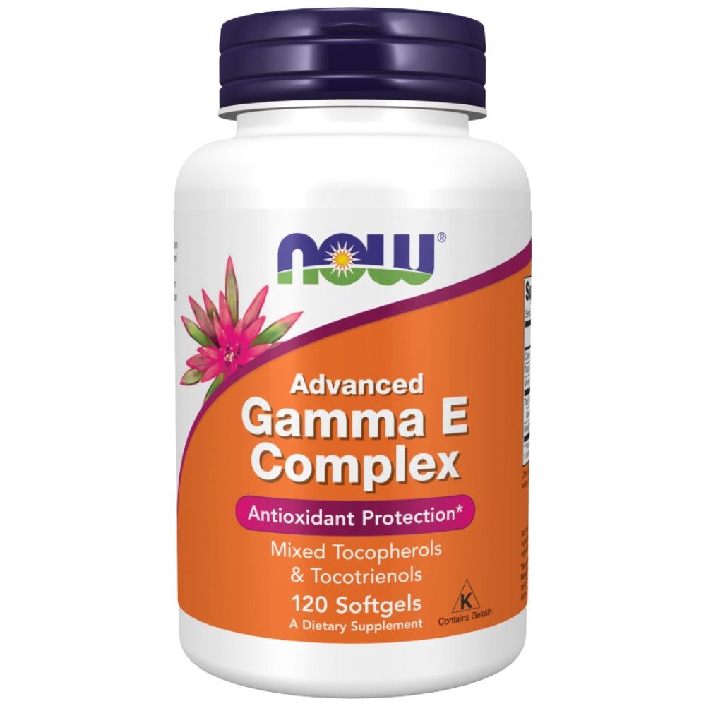 Advanced Gamma E Complex - 120 Gel capsules - Nutra Best Europe