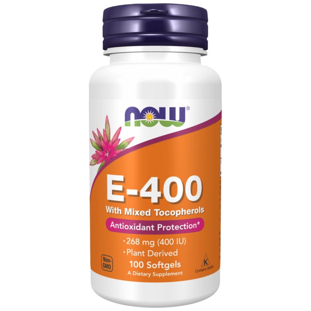 Vitamin E-400 IU D-Alpha - 250 Gel capsules - Nutra Best Europe