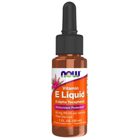 Natural Vitamin E Liquid | d-alpha Tocopherol - 30 ml - Nutra Best Europe