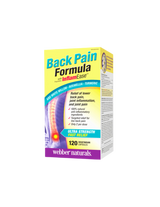 Osteo Back Pain Relief with InflamEase®/ Formula for back and joint pain x 120 capsules - Nutra Best Europe
