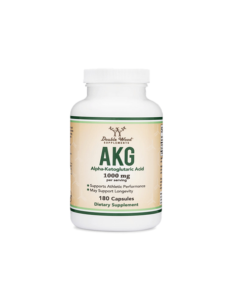 AKG (Alpha Ketoglutaric Acid), 180 capsules Double Wood - Nutra Best Europe