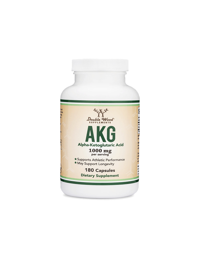 AKG (Alpha Ketoglutaric Acid), 180 capsules Double Wood - Nutra Best Europe