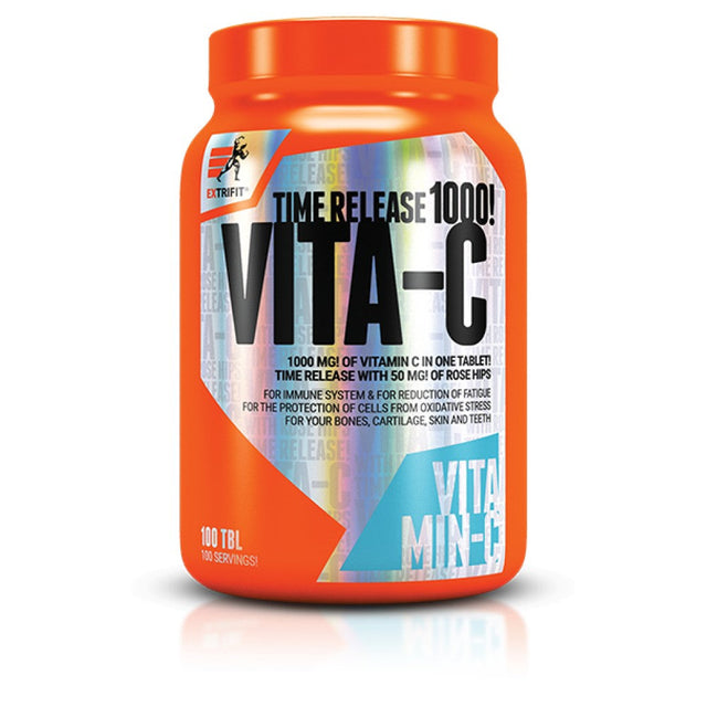 VITA-C Time Release 1000 - 100 Tablets - Nutra Best Europe