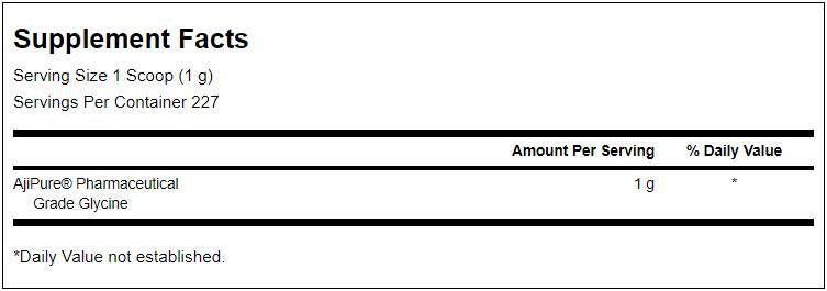 AjiPure Glycine Powder - 227 grams - Nutra Best Europe