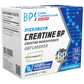 Creatine BP Sachets | Creapure® - 30 x 5 grams - Nutra Best Europe