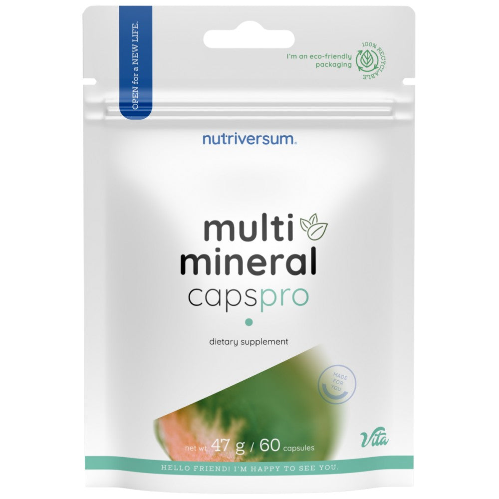 MultiMineral Caps Pro - 60 capsules - Nutra Best Europe