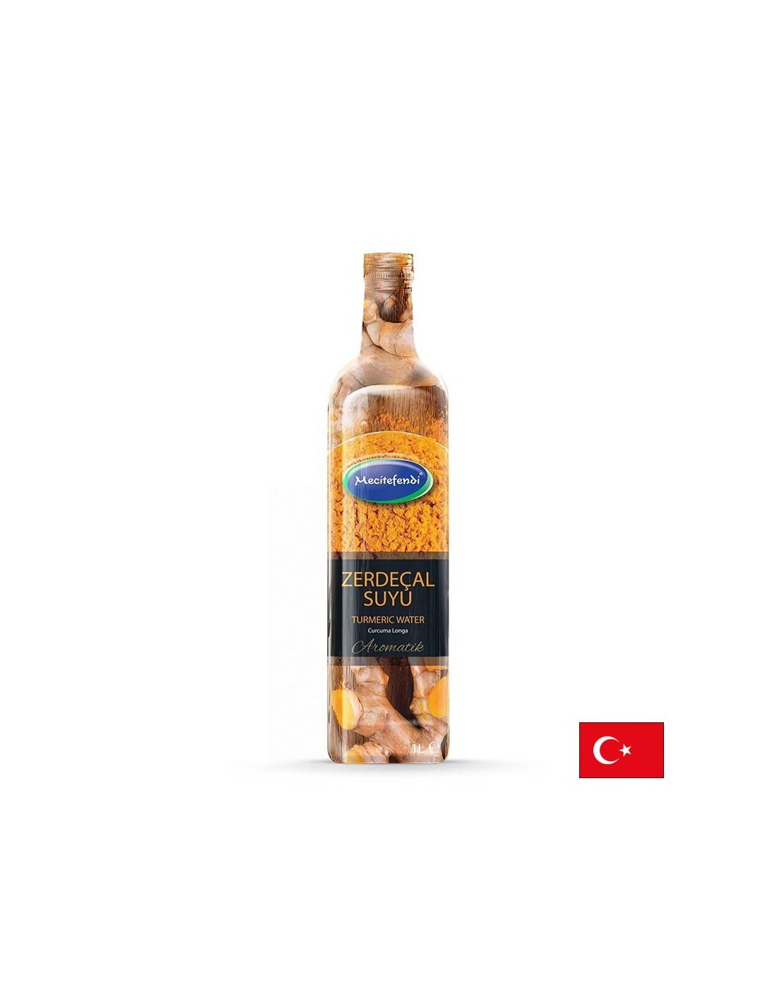 Aromás kurkuma víz - gyulladáscsökkentő hatású, 1 liter, 20 adag