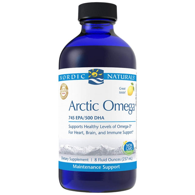 Arctic Omega Liquid 1245 mg - 237 ml - Nutra Best Europe