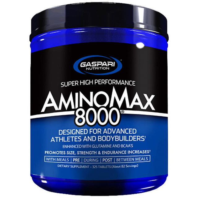 AminoMax 8000 - 325 Tablets - Nutra Best Europe