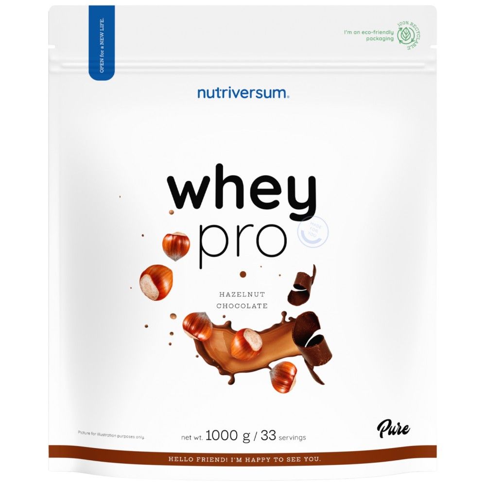 Whey Pro Pure | with N-Zyme System - 1000 grams - Nutra Best Europe