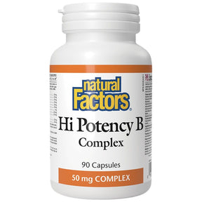 Hi Potency B Complex - 90 capsules - Nutra Best Europe