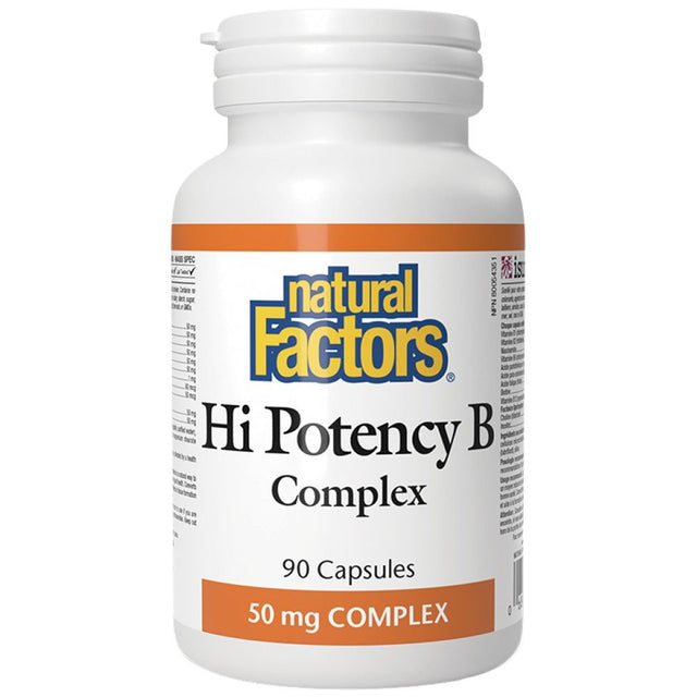 Hi Potency B Complex - 90 capsules - Nutra Best Europe