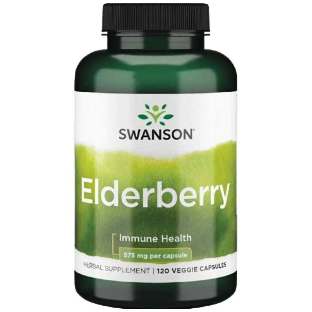 Elderberry 575 mg 60 capsules - Nutra Best Europe