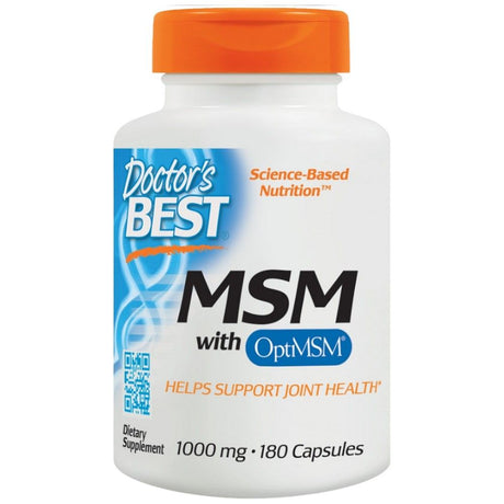 BEST MSM 1000mg | With OptiMSM - 180 capsules - Nutra Best Europe